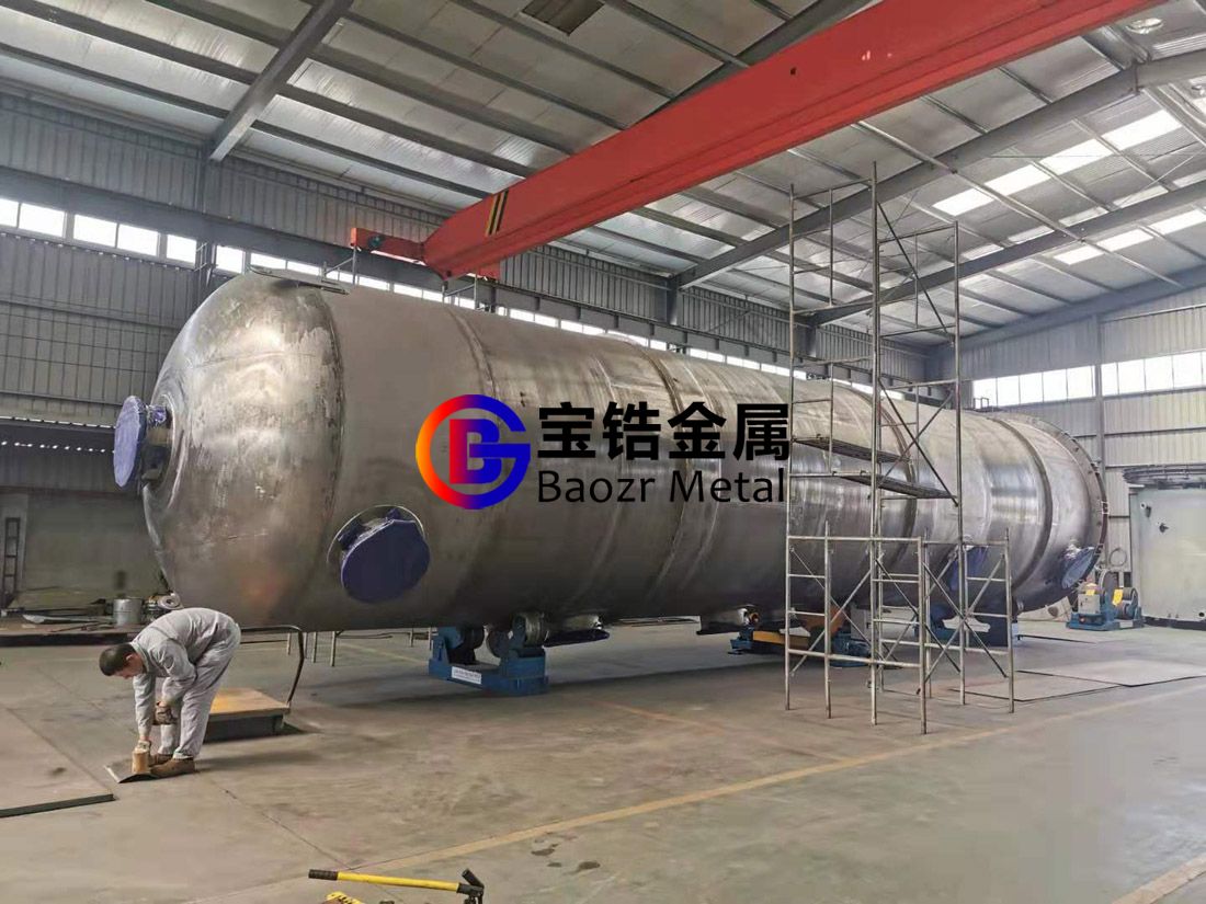 鋯合金材料在化工與燒堿設(shè)備制造中的加工工序及方法